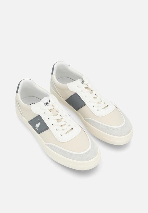 POLO - Colour Block Side Flash Sneaker - White