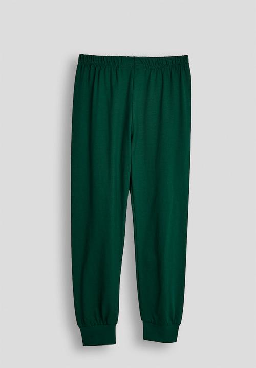 Pop Candy - Slogan pj set - dark green