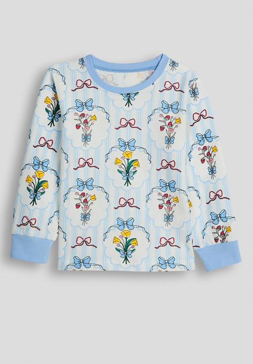 Pop Candy - Pj set - white/blue/aop
