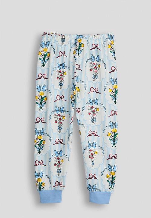 Pop Candy - Pj set - white/blue/aop