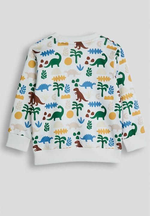 Pop Candy - Aop sweatshirt - white/multi dinos