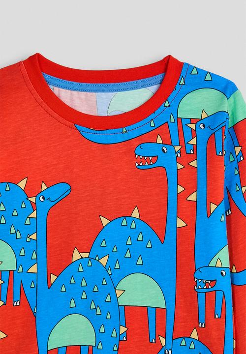 Pop Candy - Pj set - red/dino multi