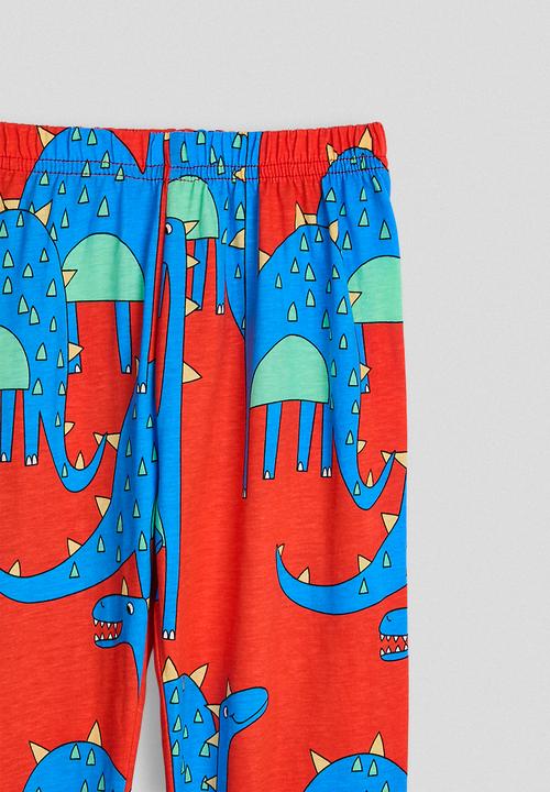 Pop Candy - Pj set - red/dino multi