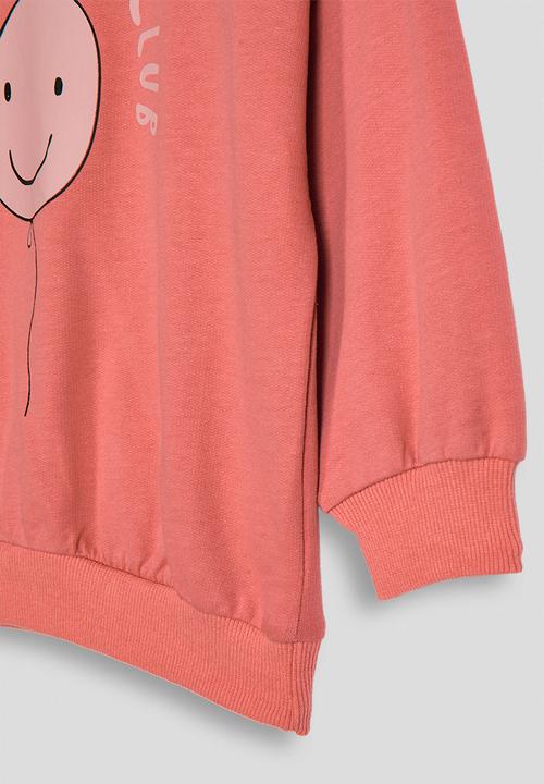Pop Candy - Big smile club sweatshirt - dark pink