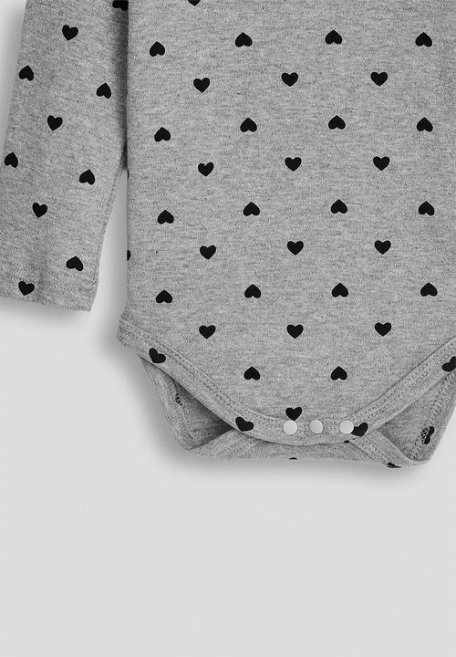 Pop Candy - Melange body vest - grey/heart aop