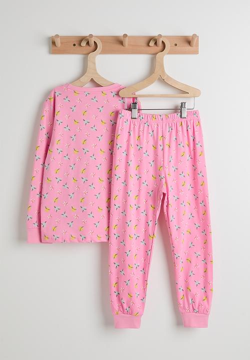 Pop Candy - Pj set - carnation pink/floral aop