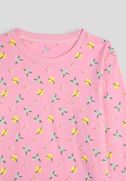 Pop Candy - Pj set - carnation pink/floral aop