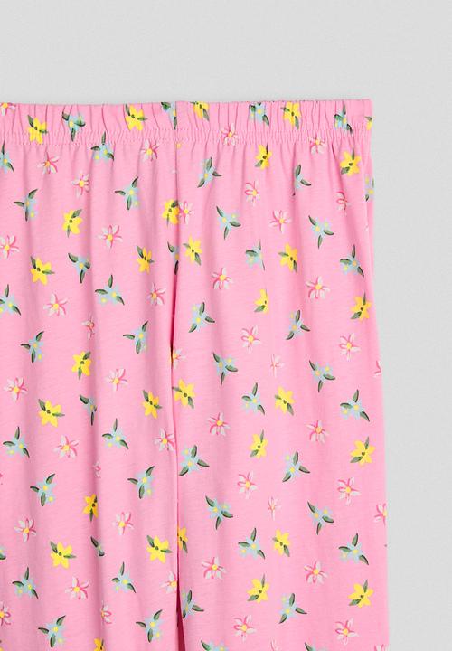 Pop Candy - Pj set - carnation pink/floral aop