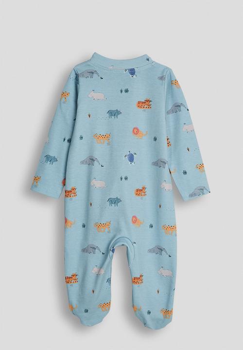 Pop Candy - Printed sleepsuit - blue/animal multi
