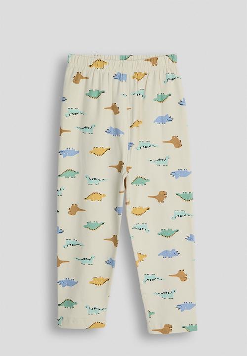 Pop Candy - Soft touch pj set - bone white/dino multi