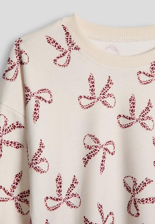 Pop Candy - Sweatshirt - cream/bows
