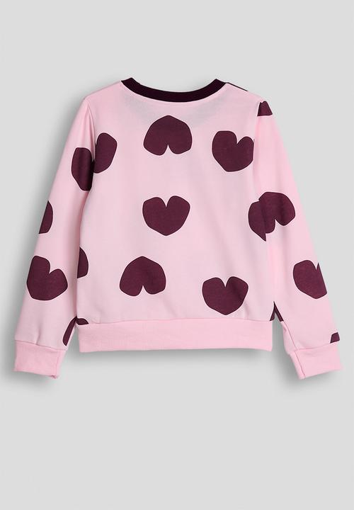Pop Candy - Sweatshirt - pink/heart aop