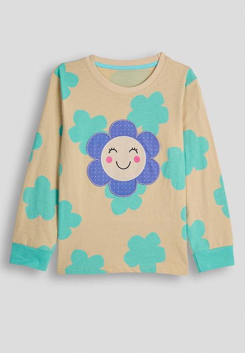 Pop Candy - Placement print pj set - floral aop