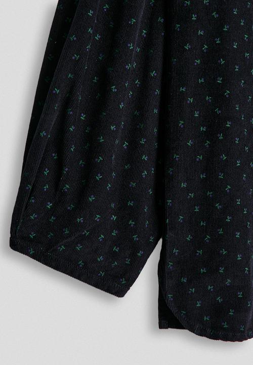 Pop Candy - Bib yoke blouse - navy/multi