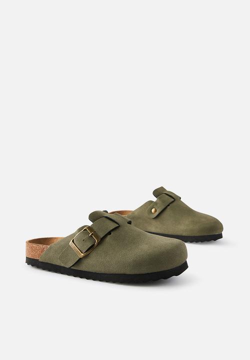 Cotton On - Tommy Buckle Slide -Khaki Green