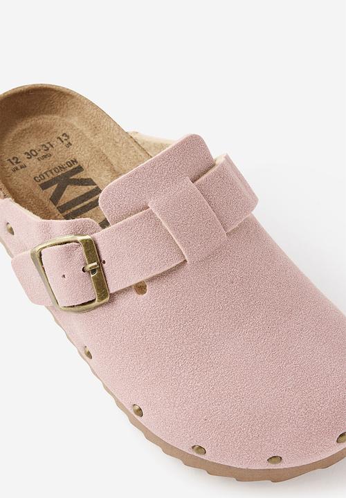 Cotton On - Tommy Buckle Slide -Zephyr/Studded