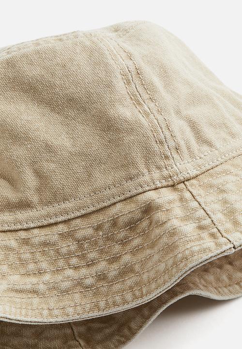 H&M - Cotton bucket hat - beige