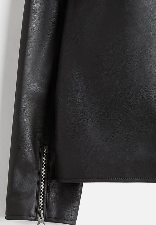 H&M - Collared jacket - black