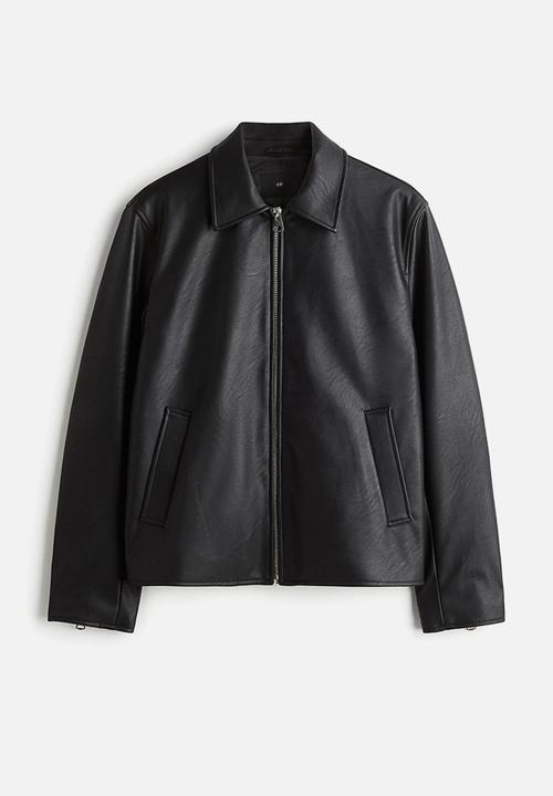 H&M - Collared jacket - black