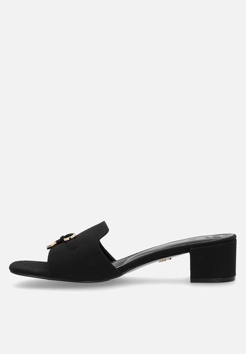 POLO - Block mule - black