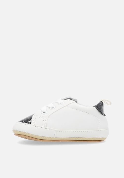 Pop Candy - Glitter sneakers - white/black