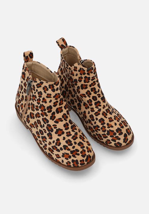 Pop Candy - Chelsea boots - leopard print