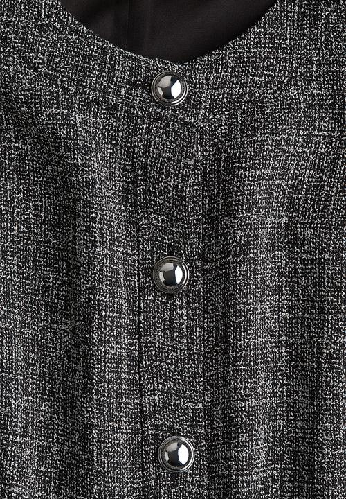 H&M - Shift dress - black marl