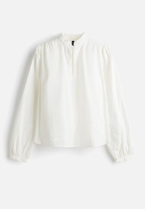 H&M - Cotton blouse - white
