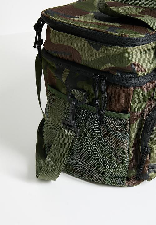 Pop Candy - Lunch bag with strap - green camo