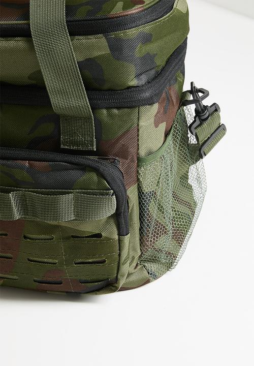 Pop Candy - Lunch bag with strap - green camo