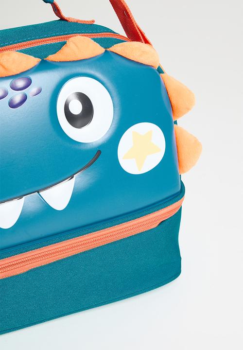Pop Candy - Dino lunch bag - teal 