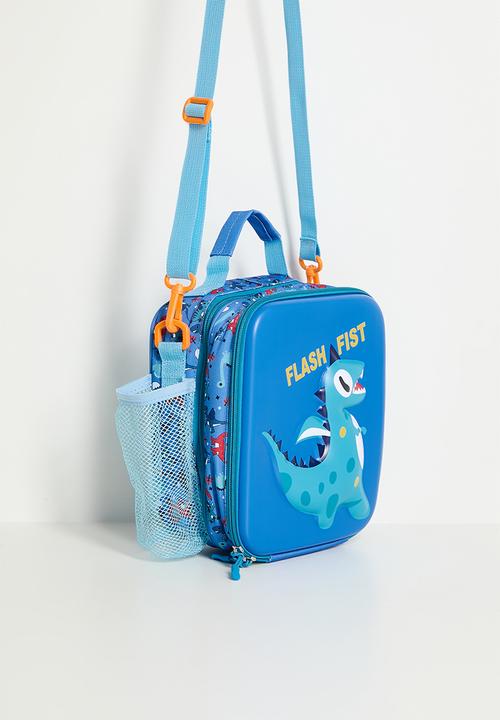 Pop Candy - Hard cover lunch bag - royal blue/multi
