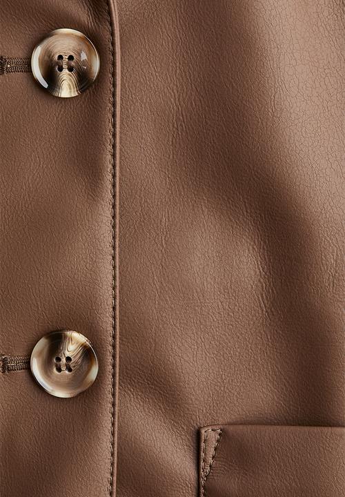 H&M - Coated jacket - brown