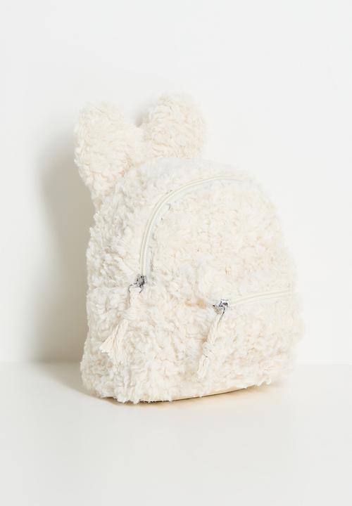 Pop Candy - Animal ear backpack - cream