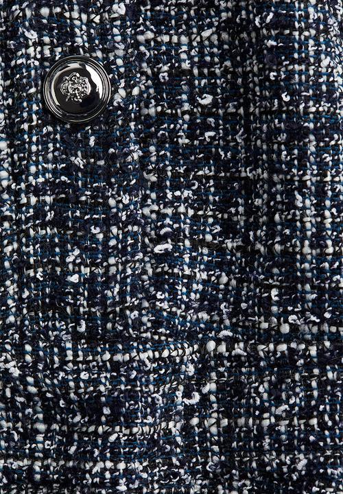 H&M - Bouclé dress - dark blue