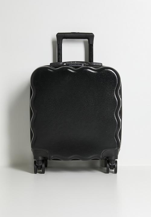 Pop Candy - Scalloped travel bag - black