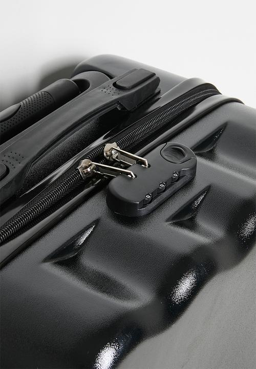 Pop Candy - Scalloped travel bag - black