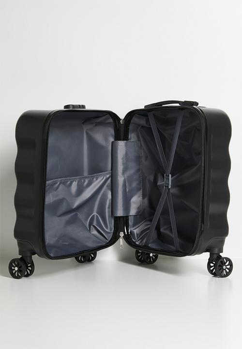 Pop Candy - Scalloped travel bag - black