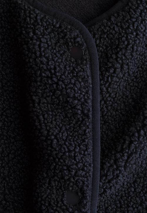 H&M - Teddy gilet - navy blue