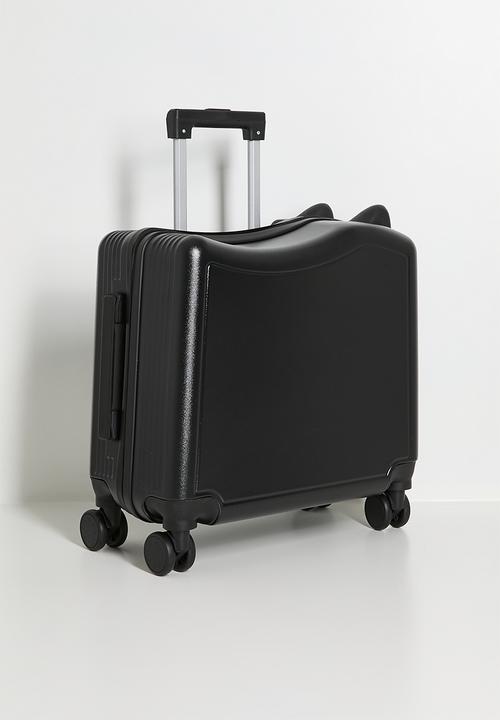 Pop Candy - Ride on trolley bag - black