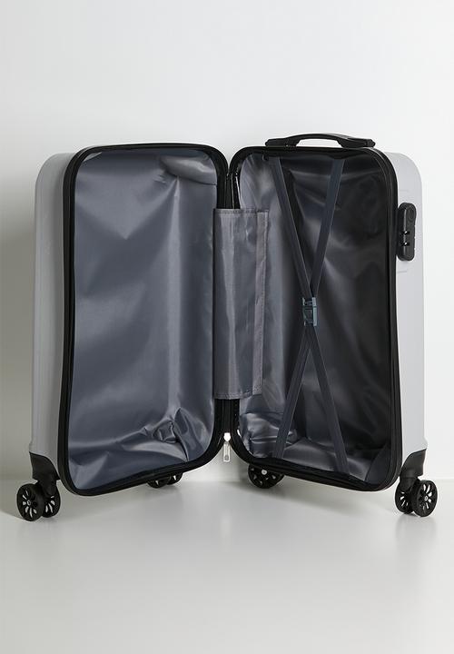 Pop Candy - Carry on luggage bag - light grey