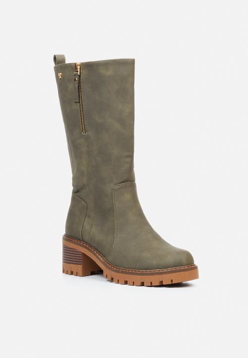 Butterfly Feet - Detroit 1 boot - olive