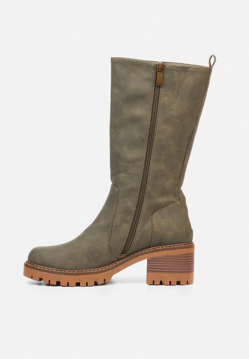 Butterfly Feet - Detroit 1 boot - olive