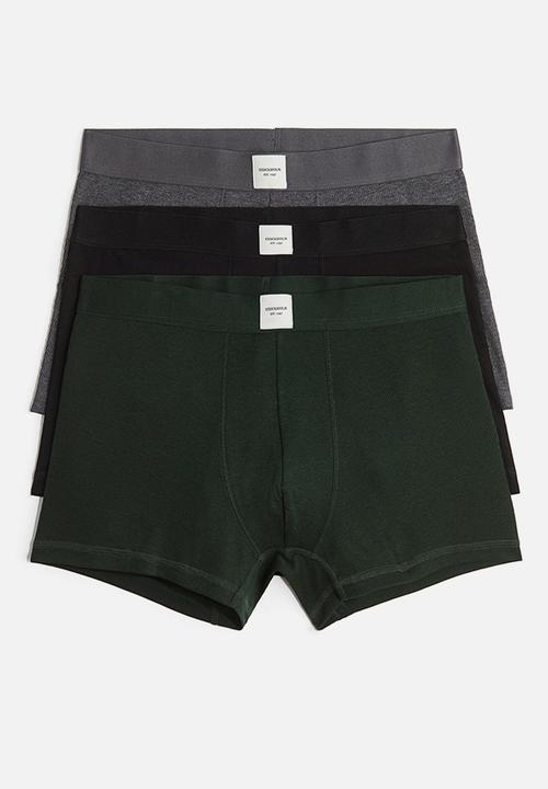 H&M - 3-Pack short trunks with lycra® - multi
