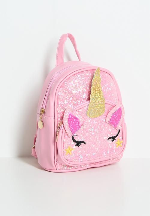 Pop Candy - Glitter unicorn backpack - pink