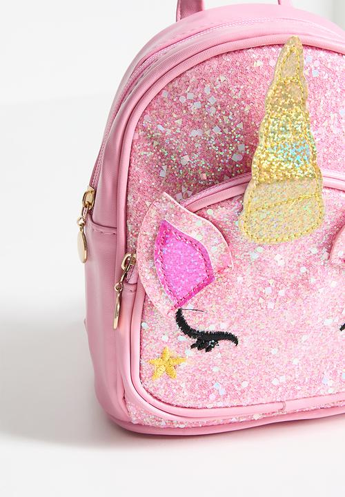 Pop Candy - Glitter unicorn backpack - pink