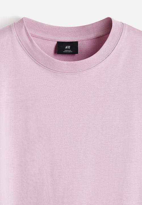 H&M - Loose fit T-shirt - pink