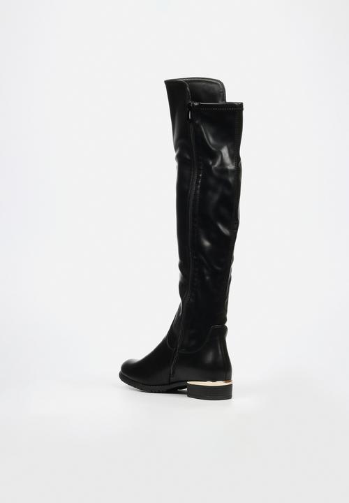 Miss Black - Hadar 25 stretch rider boot - black