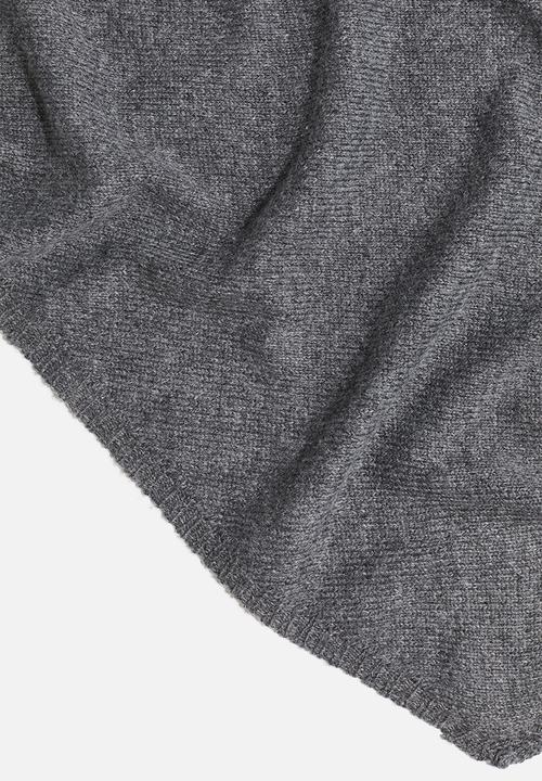 H&M - Fine-knit scarf - grey