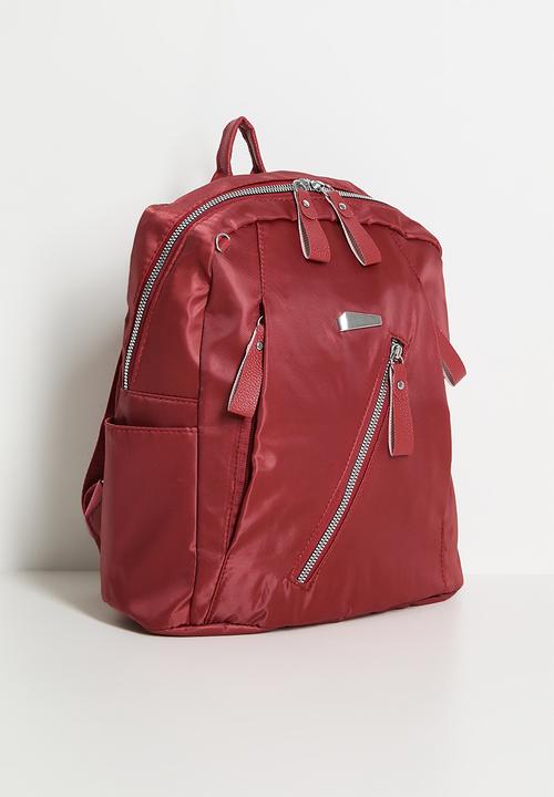 Pop Candy - Multi-feature backpack - brick red